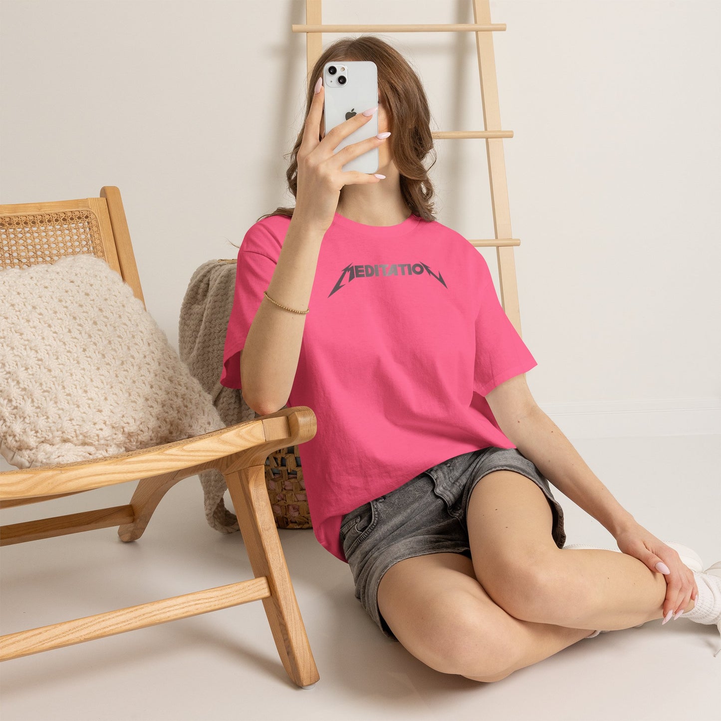 MeditatioN Unisex Heavy Cotton Tee