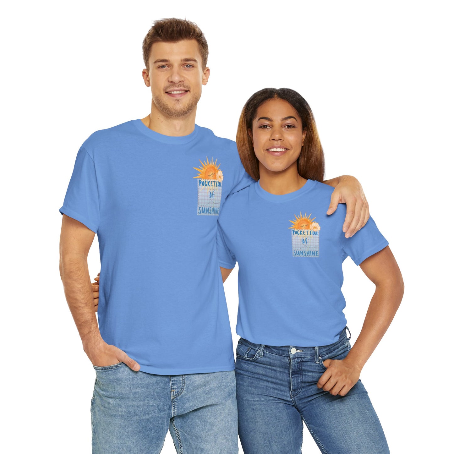 POCKETFUL OF SUNSHINE Unisex Heavy Cotton Tee