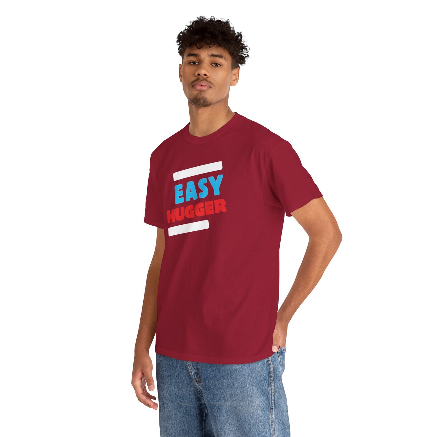 EASY HUGGER Unisex Heavy Cotton Tee