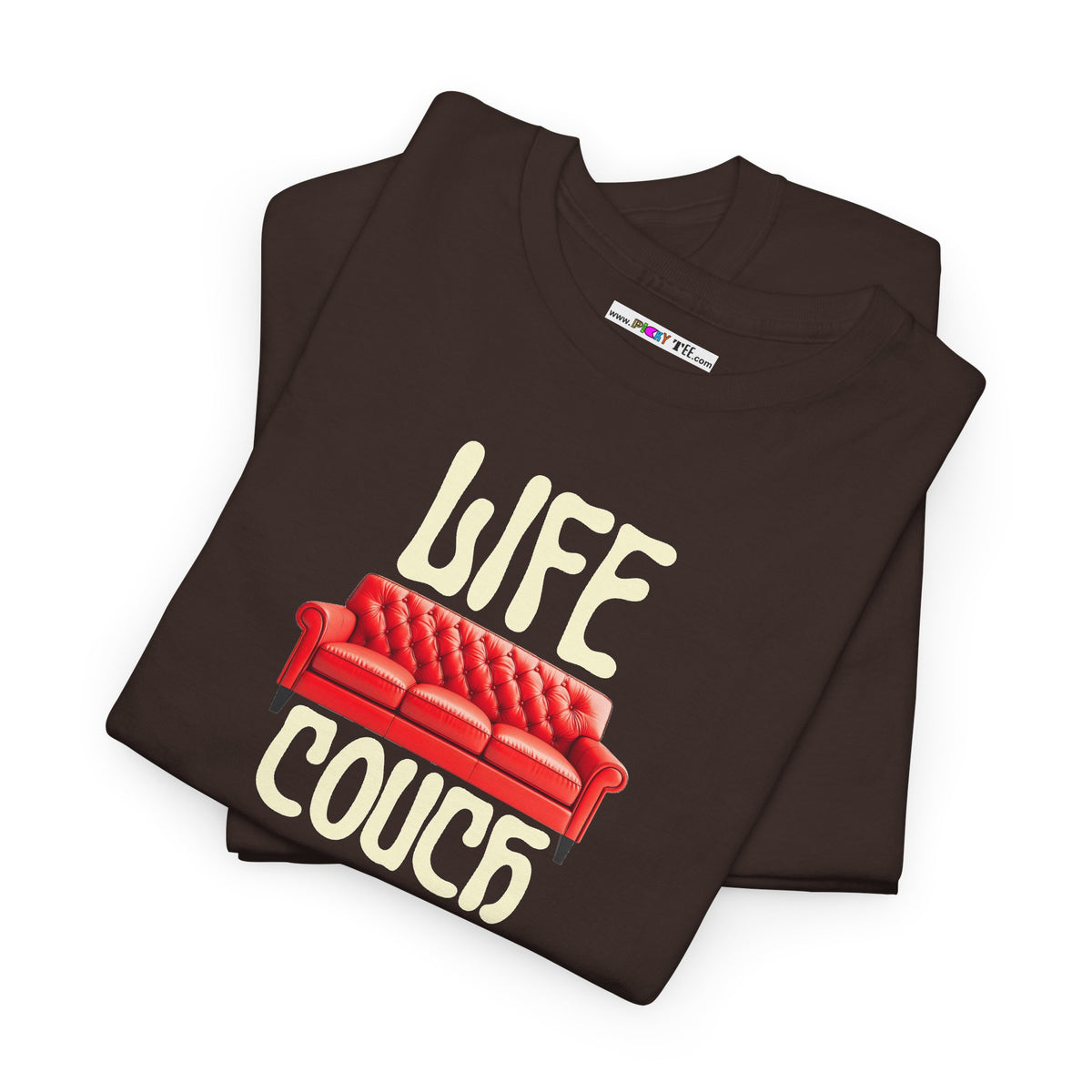 LIFE COUCH Unisex Heavy Cotton Tee