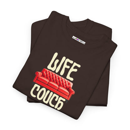 LIFE COUCH Unisex Heavy Cotton Tee