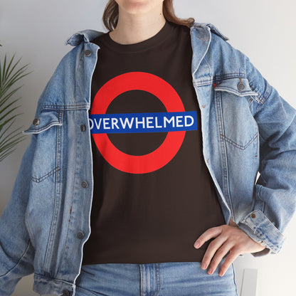 OVERWHELMED Unisex Heavy Cotton Tee