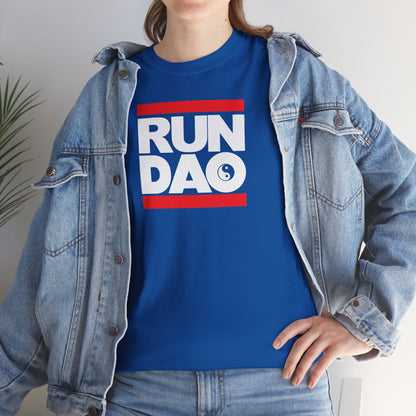RUN DAO Unisex Heavy Cotton Tee