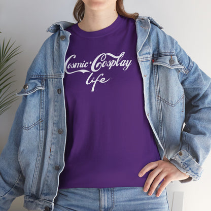 Cosmic Cosplay Life Unisex Heavy Cotton Tee