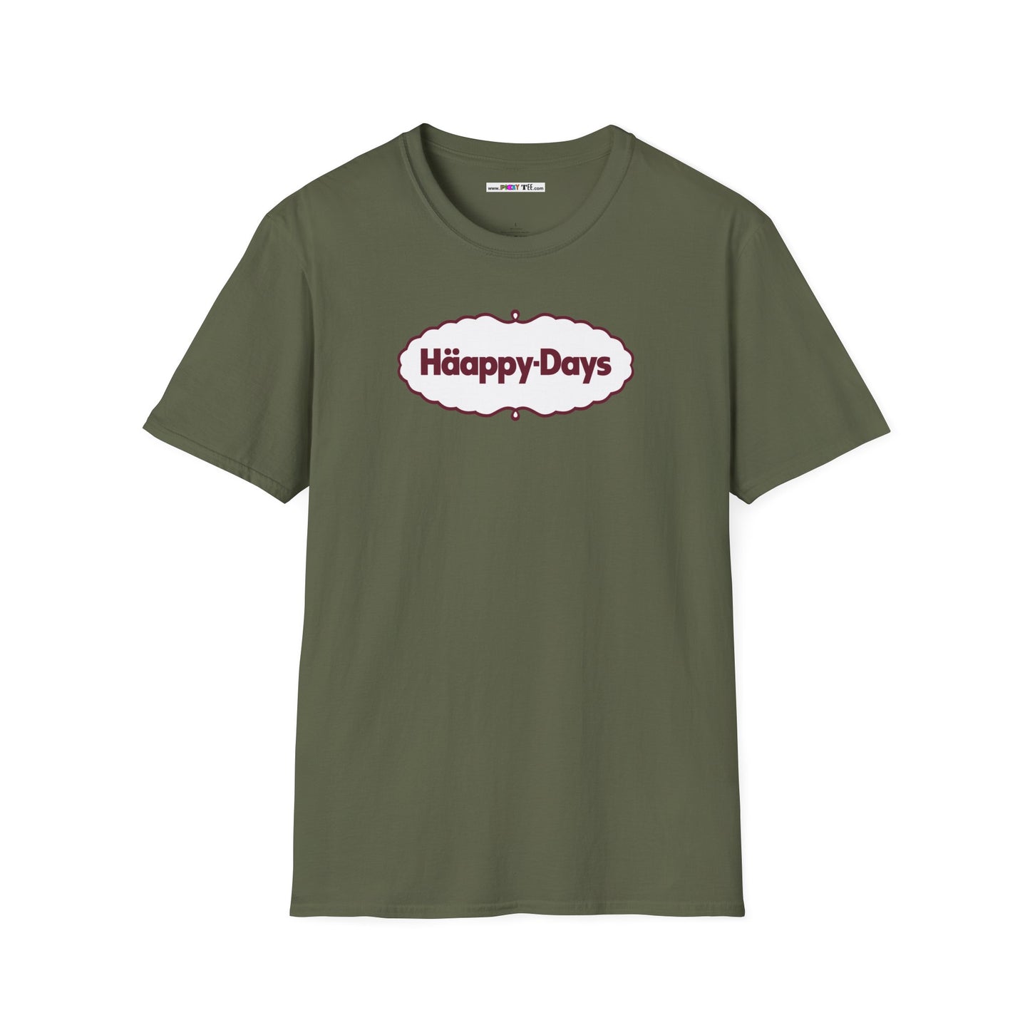 Häappy-Days Unisex Softstyle 100% Cotton T-Shirt