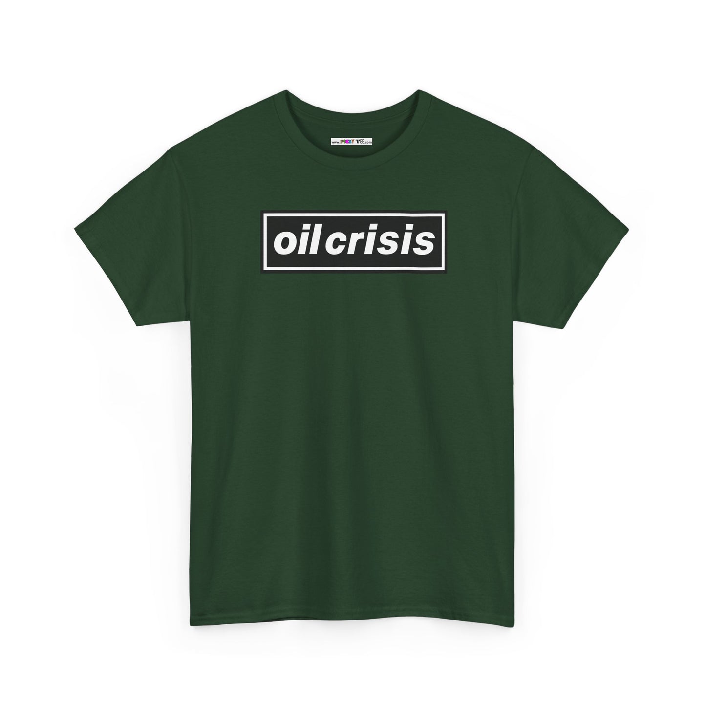 oil crisis/Foil THE crisis Unisex Heavy Cotton Tee