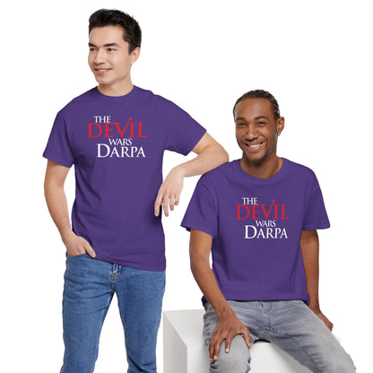 THE DEVIL WARS DARPA Unisex Heavy Cotton Tee