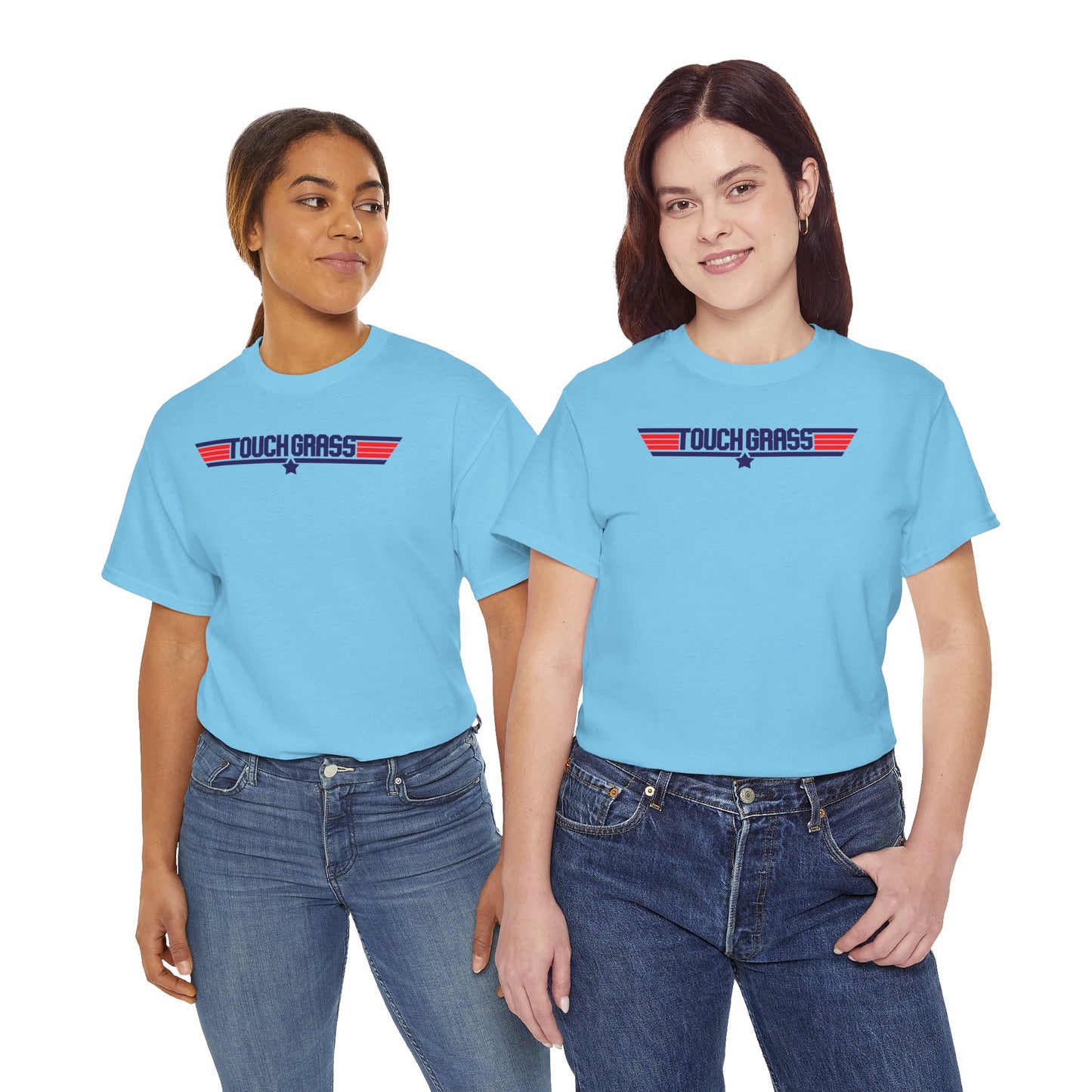 TOUCH GRASS Unisex Heavy Cotton Tee