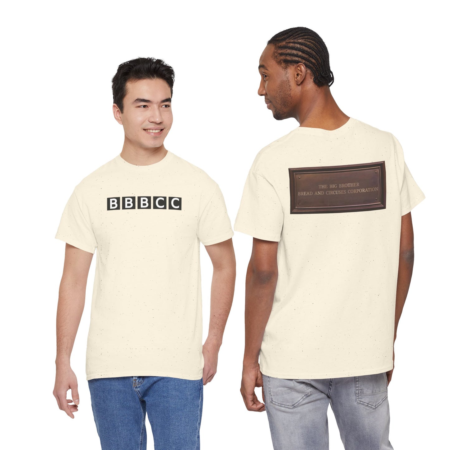 BBBCC the big brother bread and circuses corporation Unisex Heavy Cotton Tee