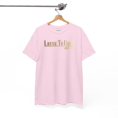 LICENSE TO CHILL 00Zzz Unisex Heavy Cotton Tee