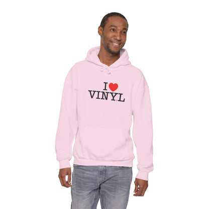I ❤️ VINYL Unisex Heavy Blend™ Hooded Sweatshirt