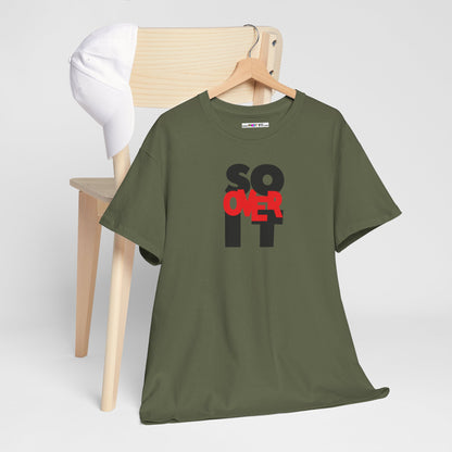 SO OVER IT Unisex Heavy Cotton Tee