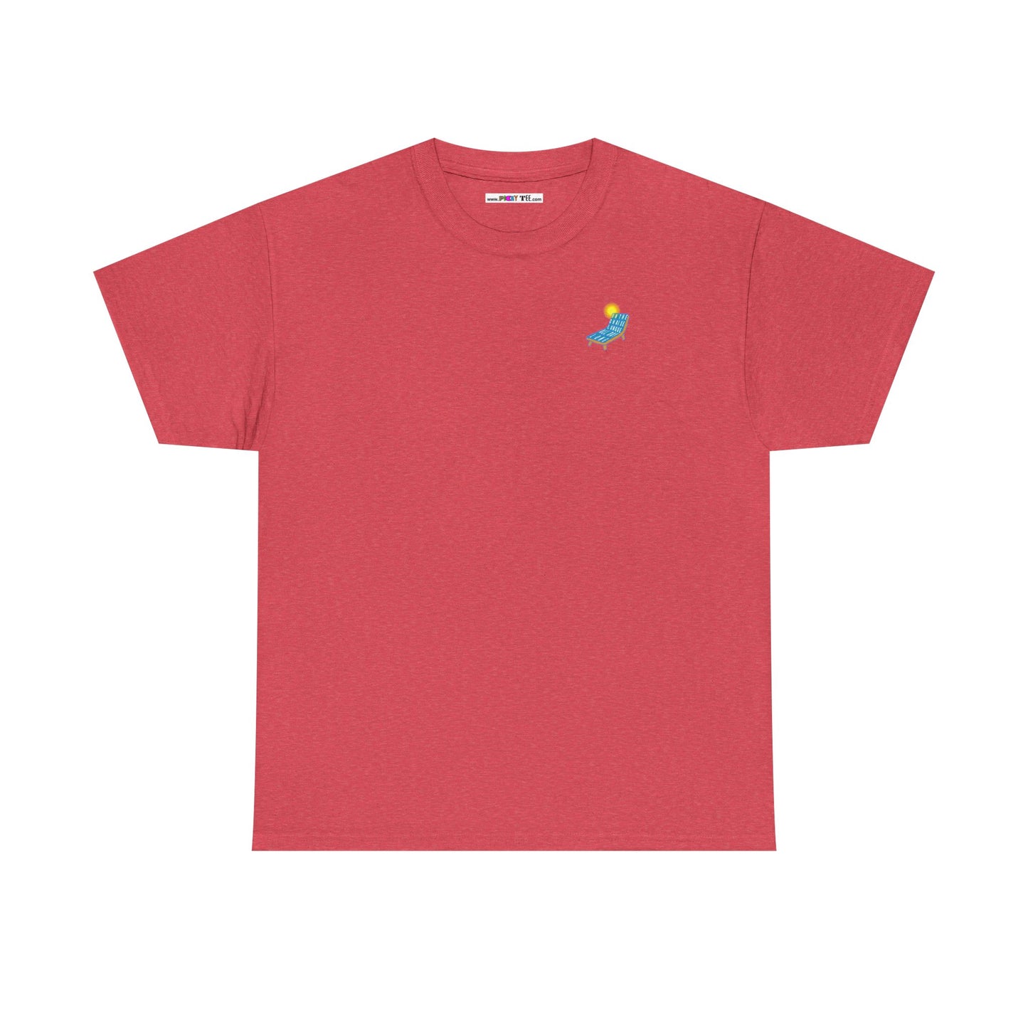 ON THE CHAISE LONGUE ALL DAY LONG Heavy Cotton Tee