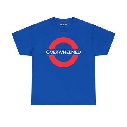OVERWHELMED Unisex Heavy Cotton Tee