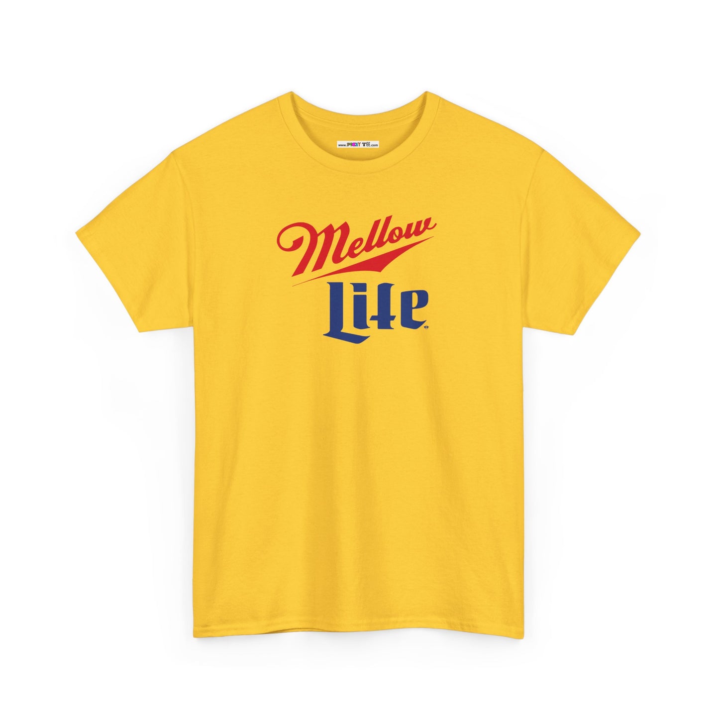 MELLOW LIFE Unisex Heavy Cotton Tee