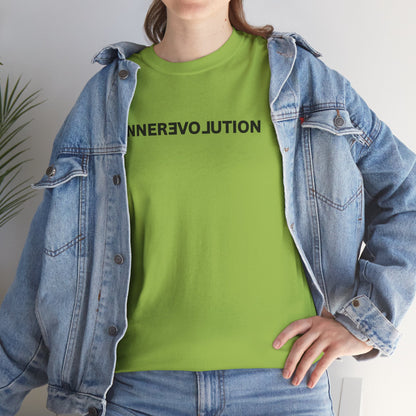 INNERƎVO⅃UTION Unisex Heavy Cotton Tee