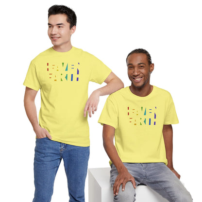 HEAVEN ON EARTH Unisex Heavy Cotton Tee — here now.