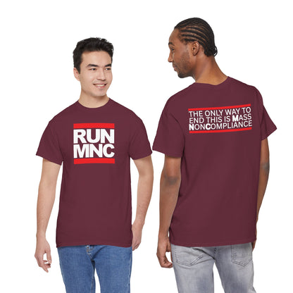 RUNMNC Unisex Heavy Cotton Tee