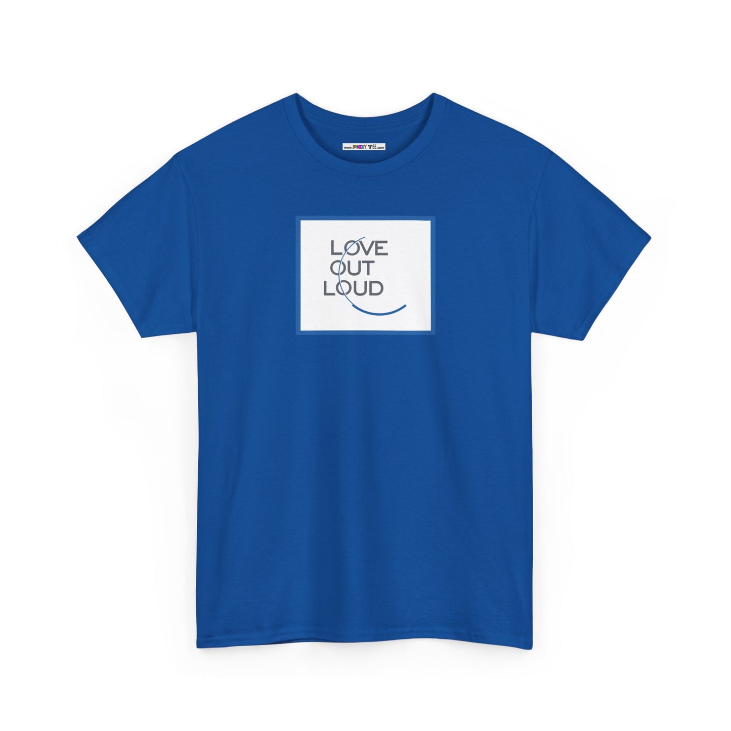 LOL- LOVE OUT LOUD Unisex Heavy Cotton Tee