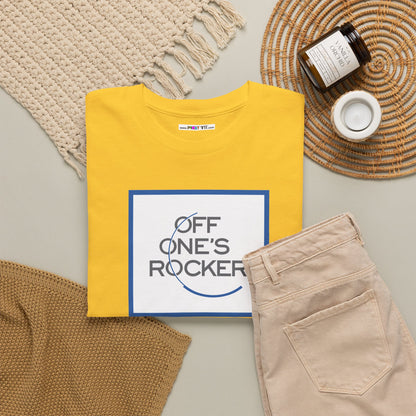OFF ONE'S ROCKER Unisex Heavy Cotton Tee