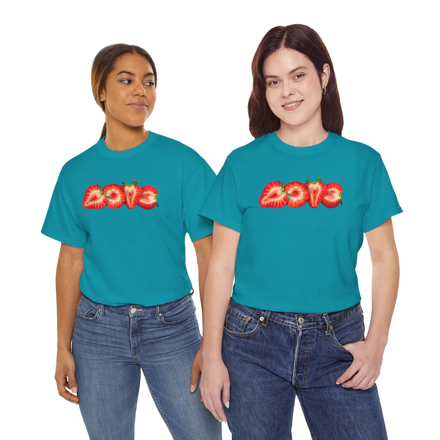 BERRY MUCH LOVE Unisex Heavy Cotton Tee