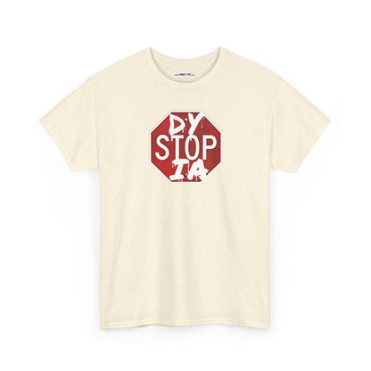 STOP DYSTOPIA Unisex Heavy Cotton Tee