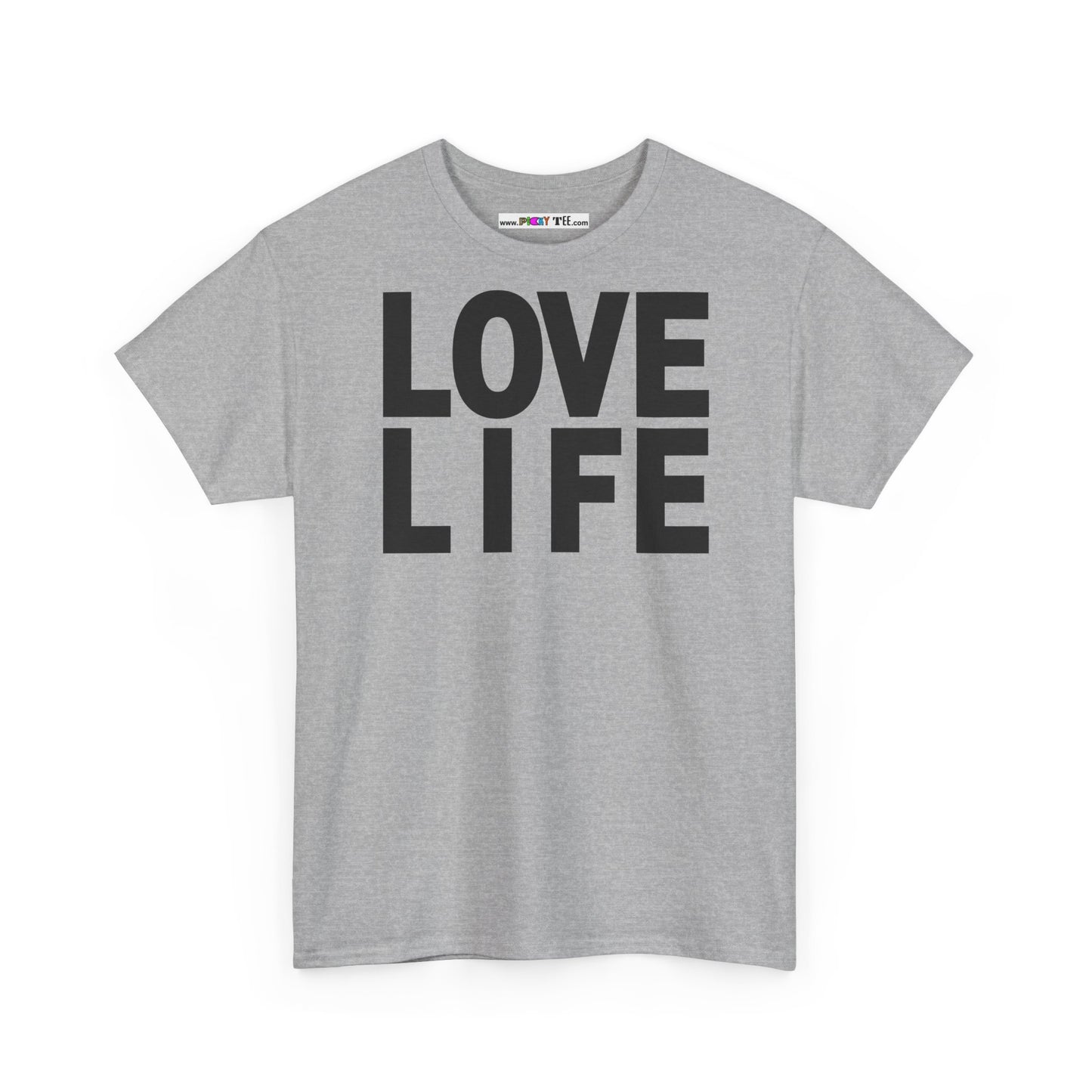 LOVE LIFE Unisex Heavy Cotton Tee