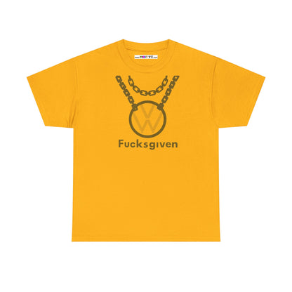ZER0 Fucksgiven Unisex Heavy Cotton Tee