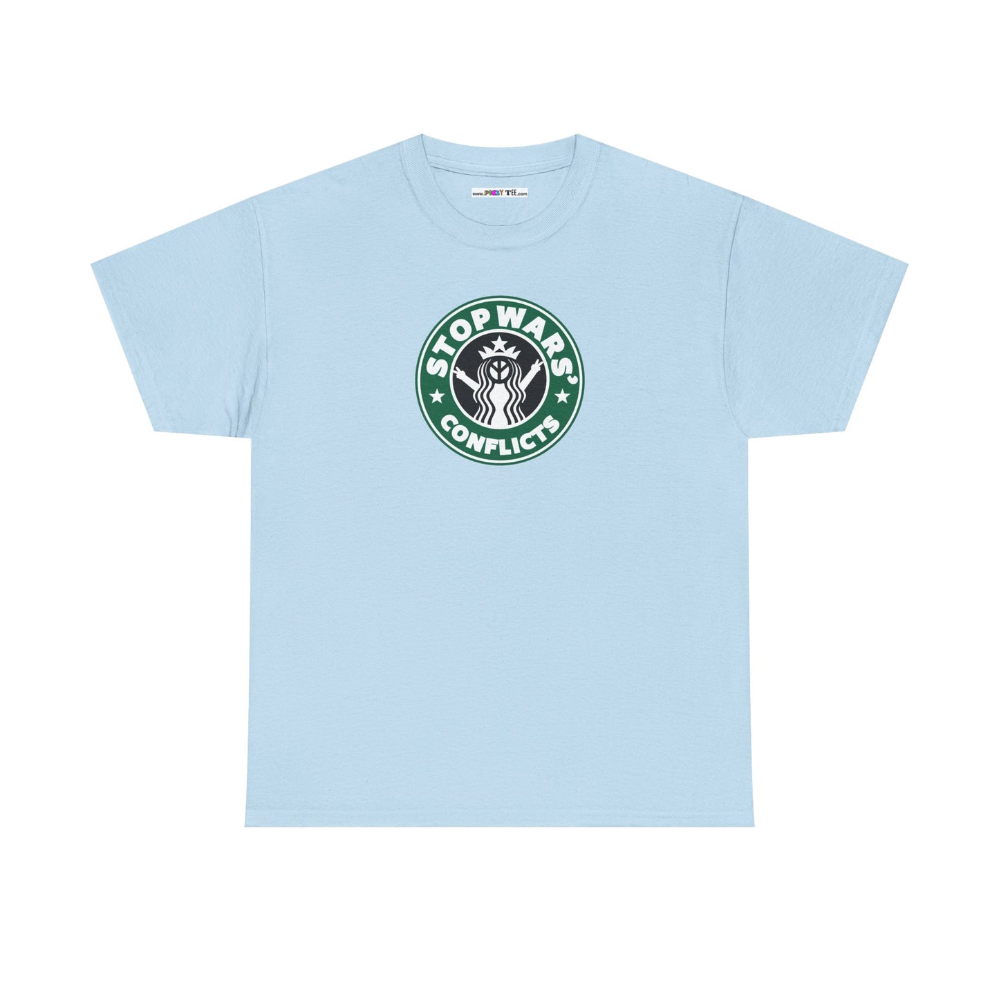 STOP WARS' CONFLICTS Unisex Heavy Cotton Tee