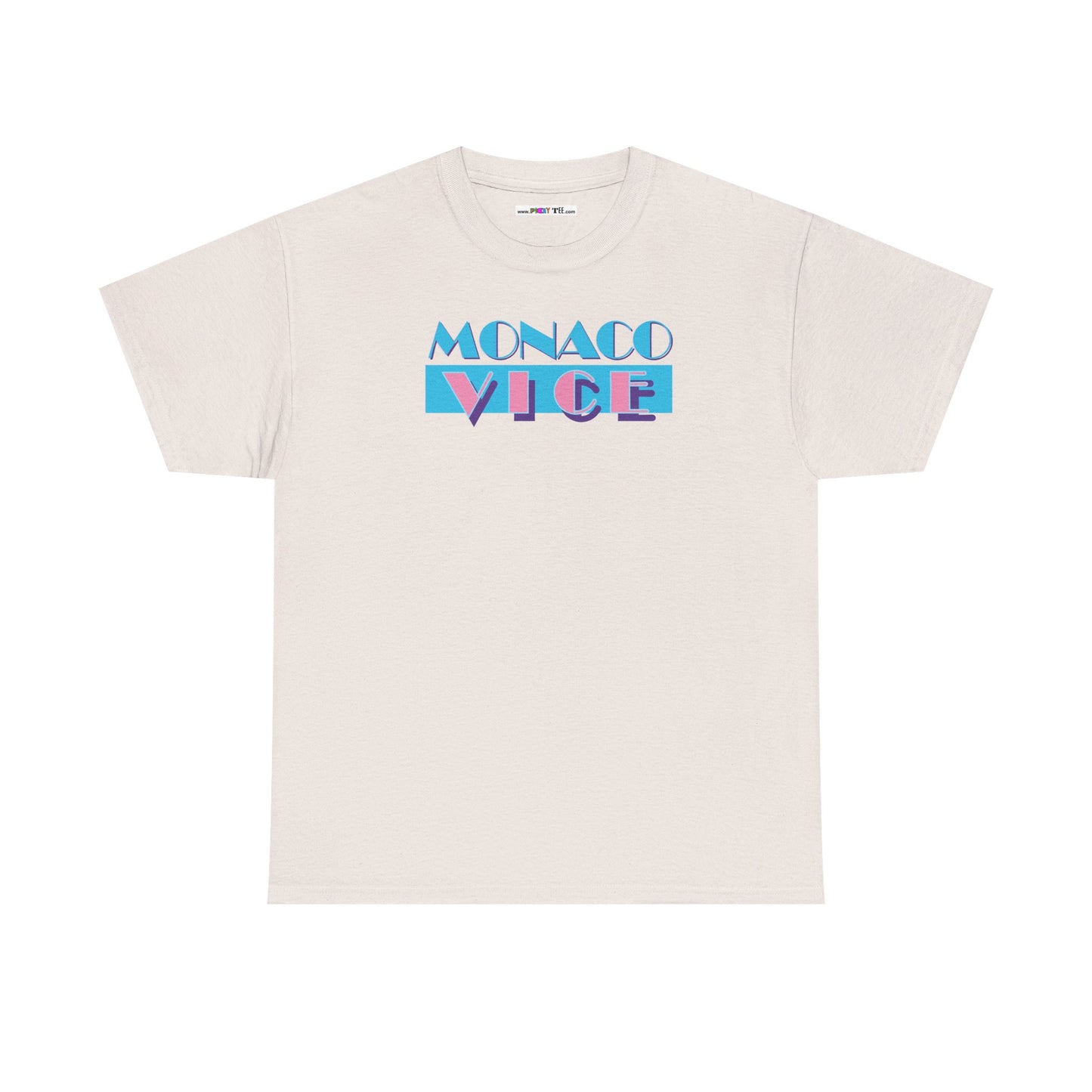 MONACO VICE Unisex Heavy Cotton Tee