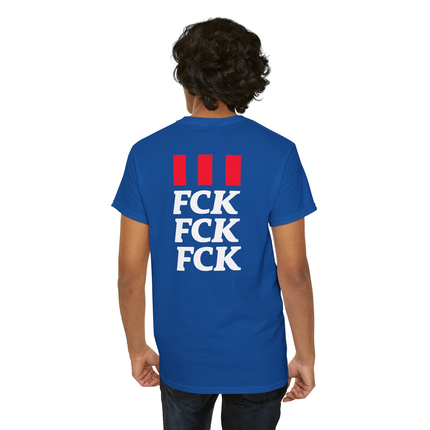 FCK FCK FCK Unisex Heavy Cotton Tee