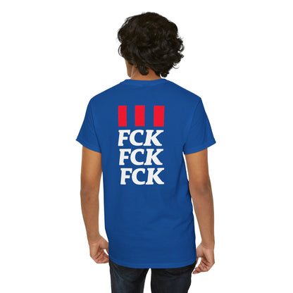 FCK FCK FCK Unisex Heavy Cotton Tee