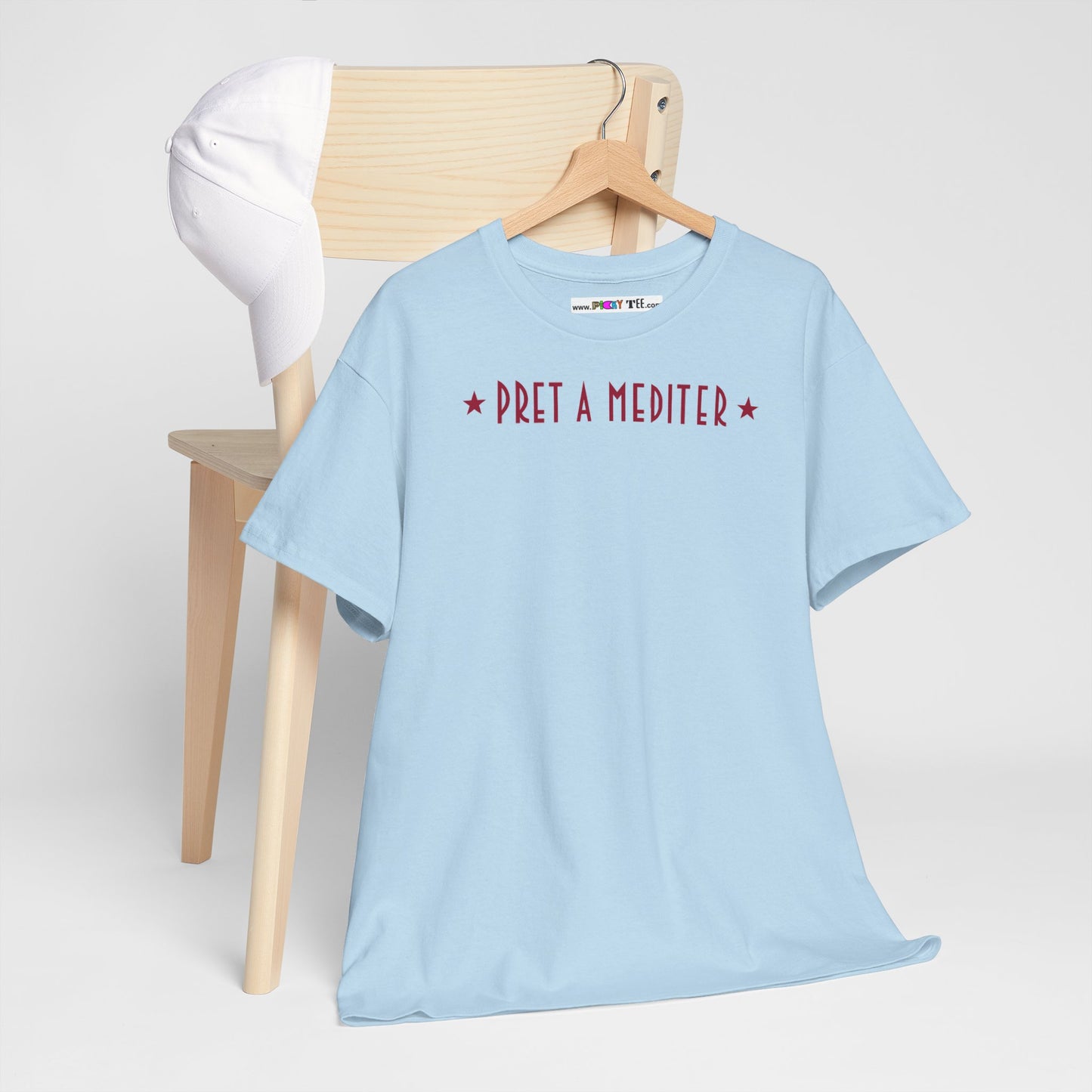 * PRET A MEDITER * Unisex Heavy Cotton Tee