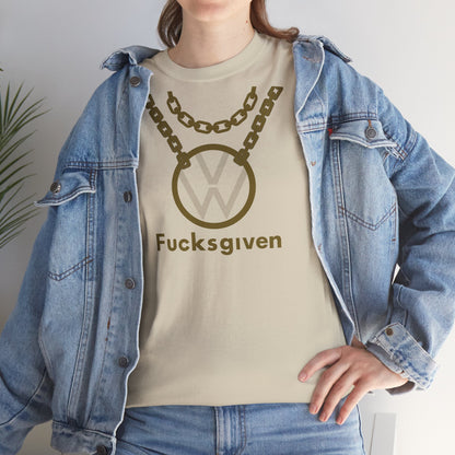 ZER0 Fucksgiven Unisex Heavy Cotton Tee