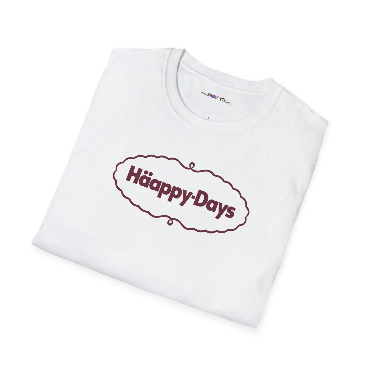 Häappy-Days Unisex Softstyle 100% Cotton T-Shirt