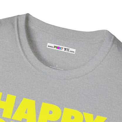 HAPPY PLACE/PEACE Unisex Softstyle 100% Cotton T-Shirt