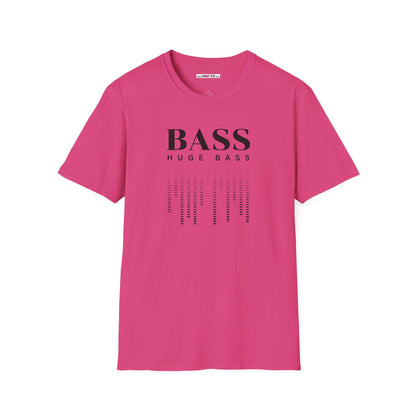 BASS HUGE BASS Unisex Softstyle 100% Cotton T-Shirt