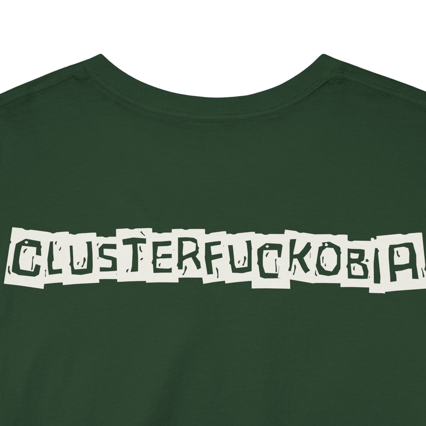 CLUSTERFUCKOBIA Unisex Heavy Cotton Tee