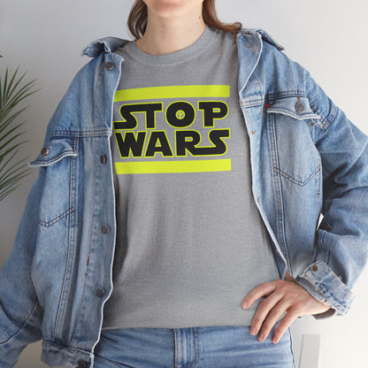 STOP WARS Unisex Heavy Cotton Tee