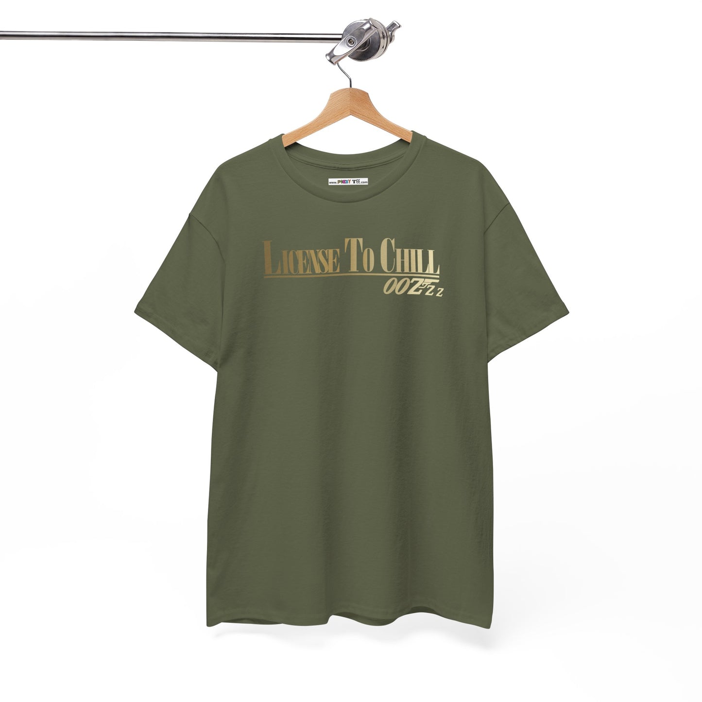 LICENSE TO CHILL 00Zzz Unisex Heavy Cotton Tee