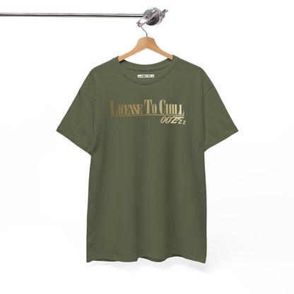 LICENSE TO CHILL 00Zzz Unisex Heavy Cotton Tee
