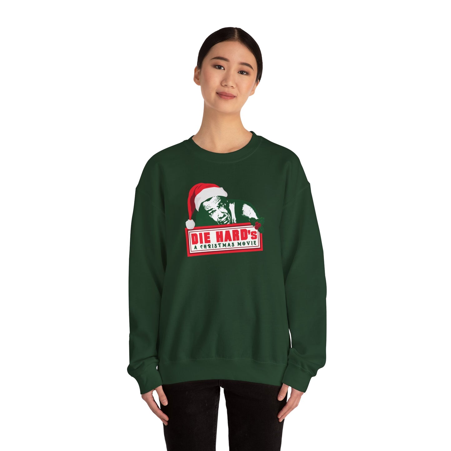 DIE HARD'S A CHRISTMAS MOVIE Unisex Heavy Blend™ Crewneck Sweatshirt