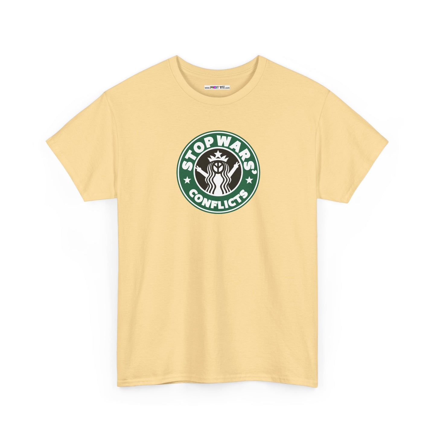 STOP WARS' CONFLICTS Unisex Heavy Cotton Tee