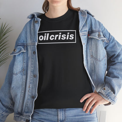 oil crisis/Foil THE crisis Unisex Heavy Cotton Tee