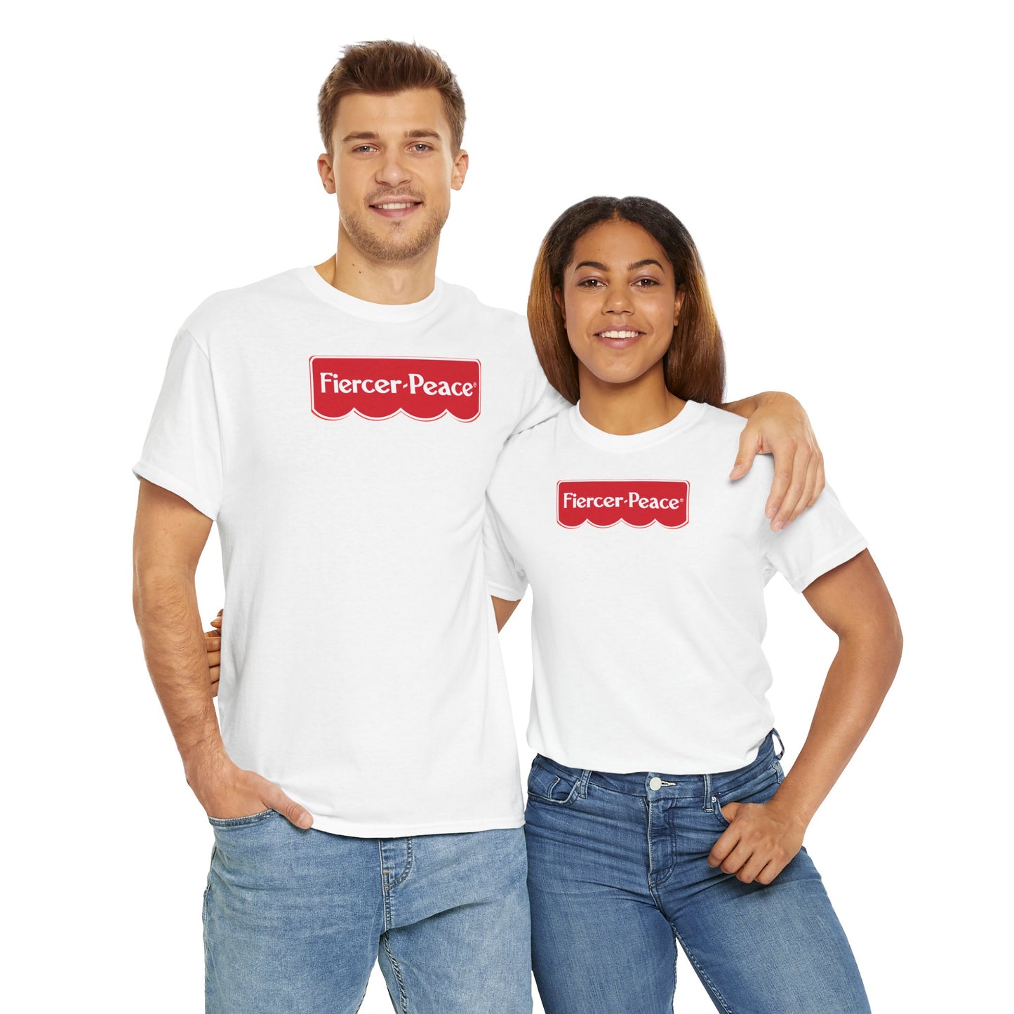 Fiercer Peace Unisex Heavy Cotton Tee