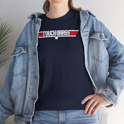 TOUCH GRASS Unisex Heavy Cotton Tee