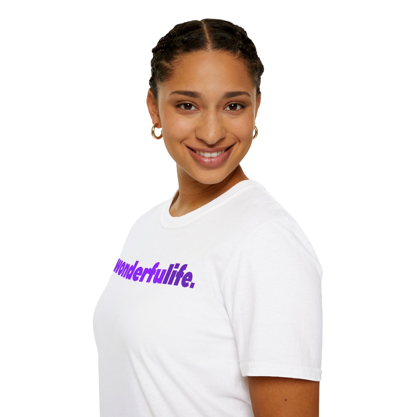 wonderfuLIFE. Unisex Softstyle 100% Cotton T-Shirt