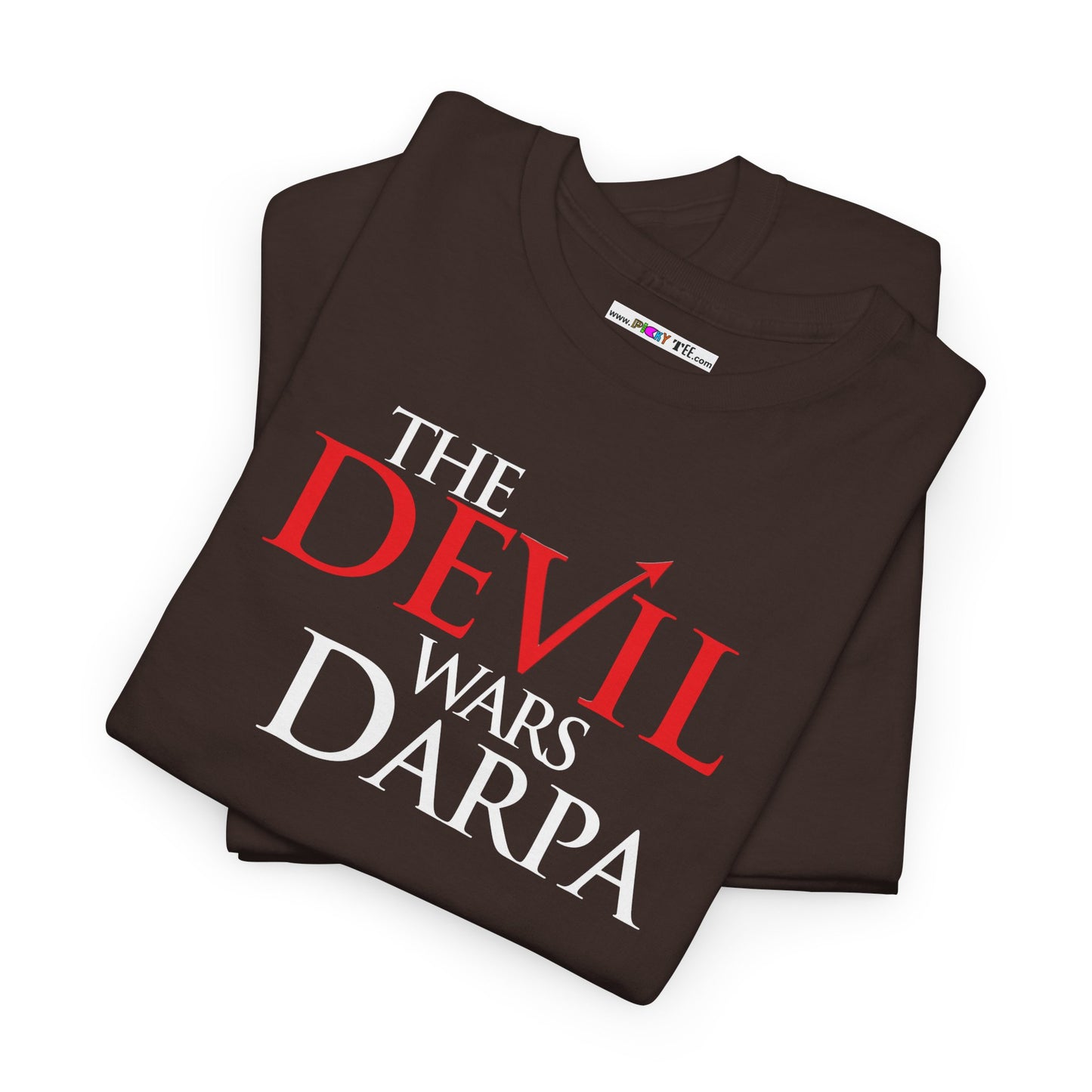 THE DEVIL WARS DARPA Unisex Heavy Cotton Tee