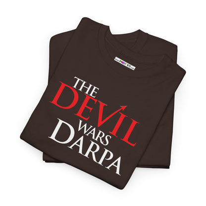 THE DEVIL WARS DARPA Unisex Heavy Cotton Tee