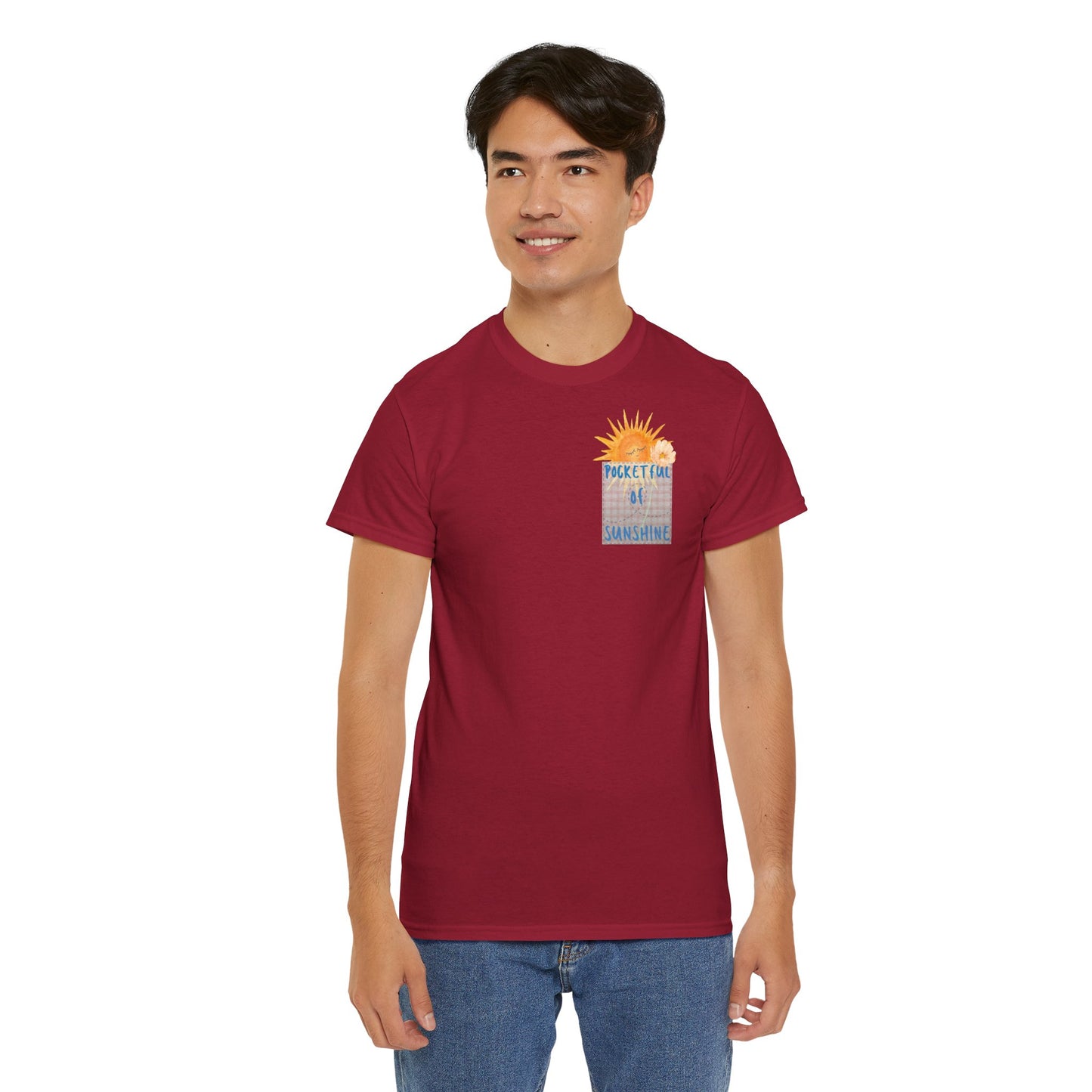 POCKETFUL OF SUNSHINE Unisex Heavy Cotton Tee